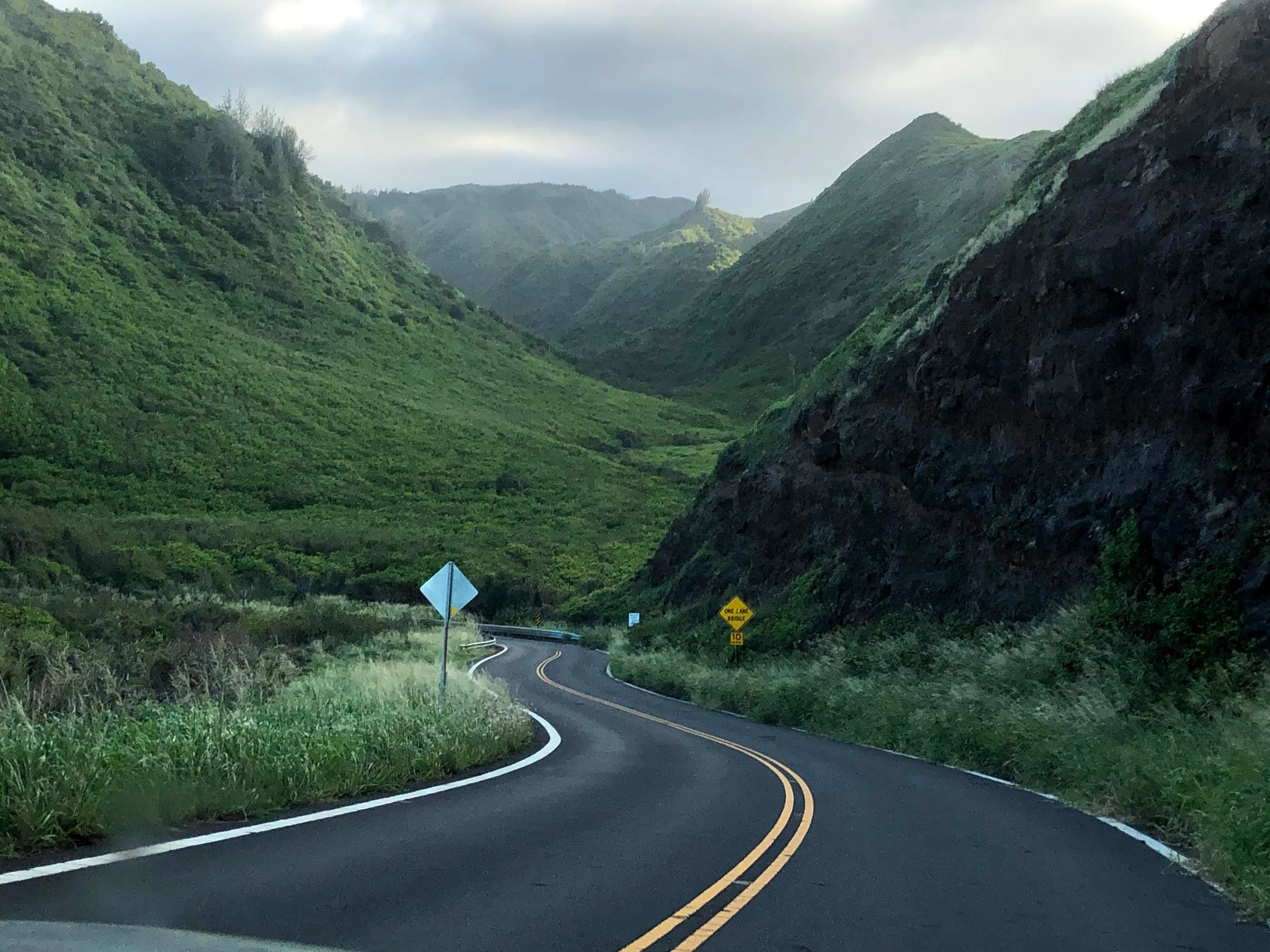 Roads on Maui