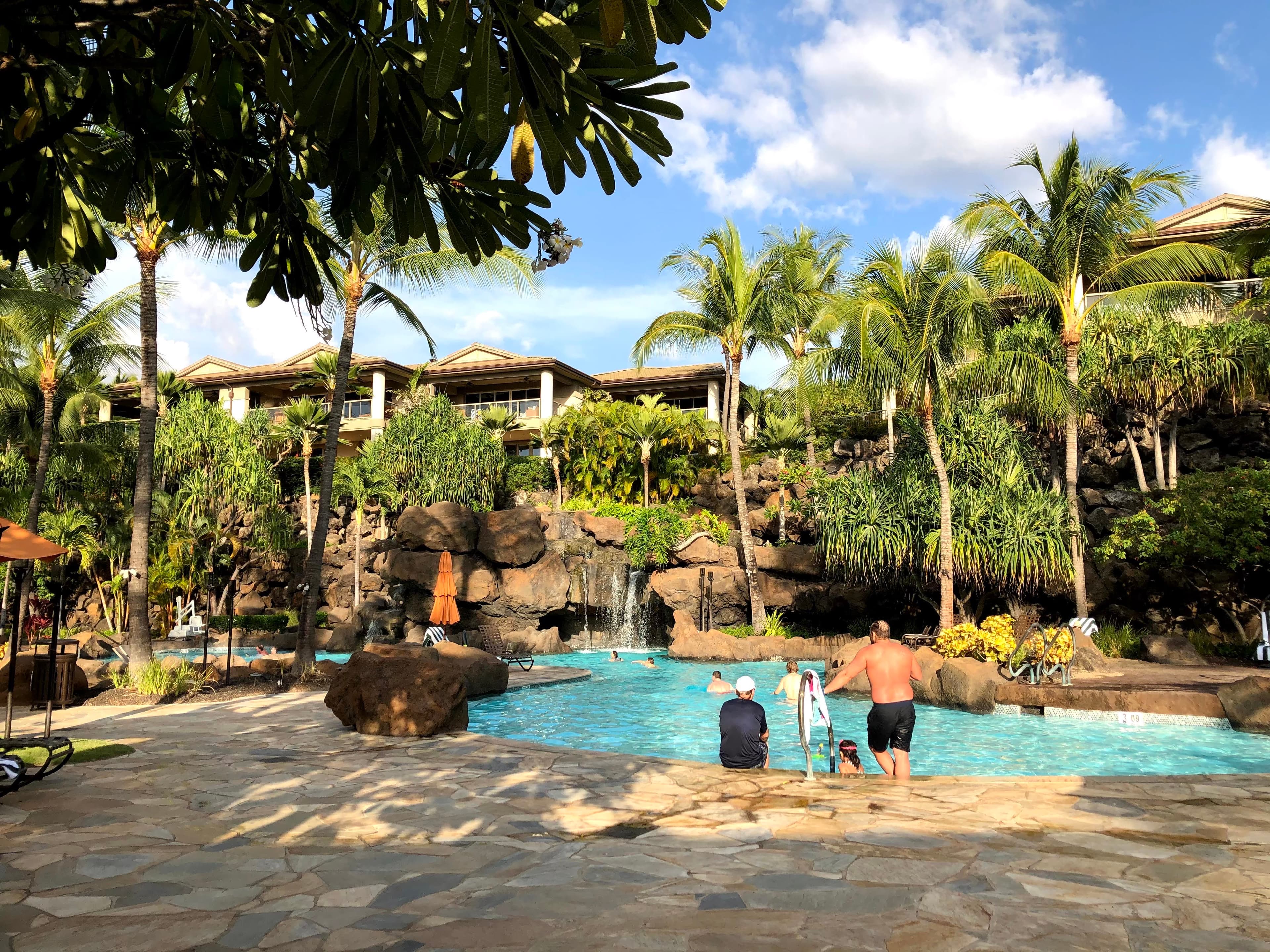 Pool at the Ho'olei villas