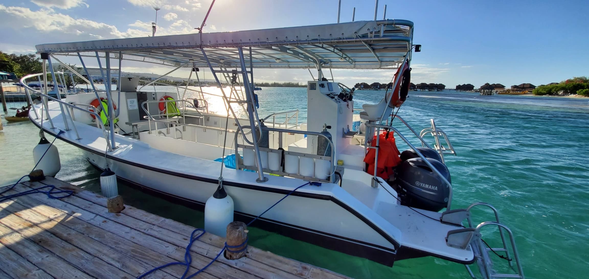 The glass bottom boat excursion (included)!